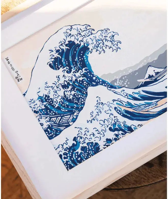Photo de l'affiche La grande Vague encadrée