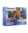Kit scientifique Sciences de la Terre - 27 expériences de la marque Discovery, sur fond blanc
