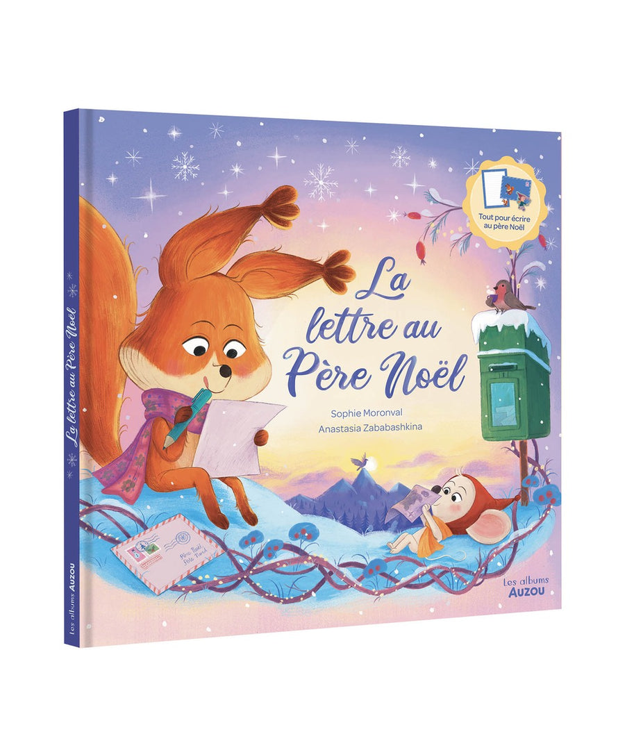 La lettre au Père Noël — Auzou — couverture du produit