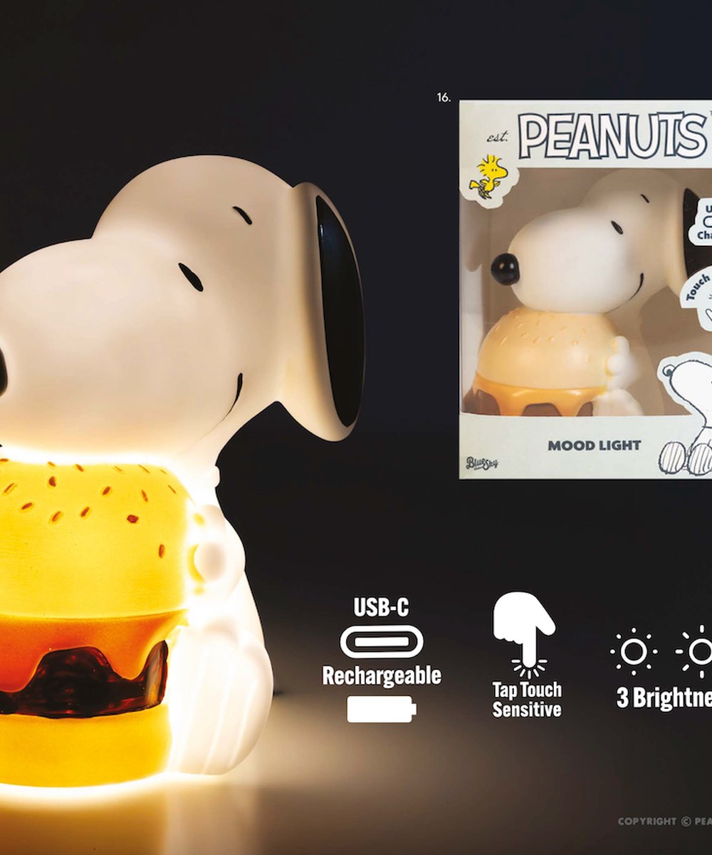 Lampe d’ambiance Snoopy Burger en situation