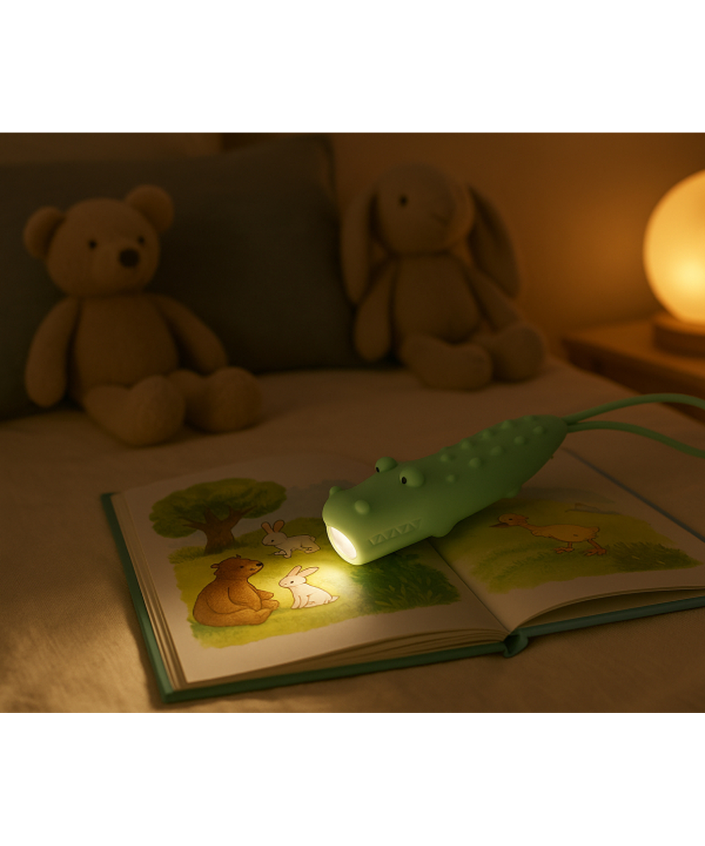 Lampe torche crocodile de Little L