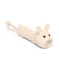 Lampe torche nomade en silicone souple forme de lapin de la marque Little L, rechargeable usb-c.