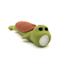 Lampe torche nomade en silicone souple en forme de tortue de la marque Little L, rechargeable usb-c