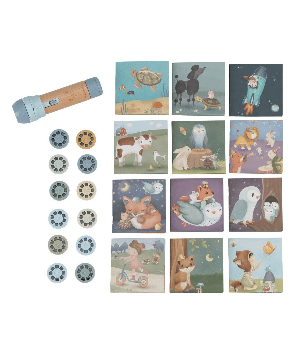Little Dutch | Coffret lampe à histoires Forest Friends