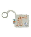 Livre d activites pour poussette en tissu safari friends little dutch.