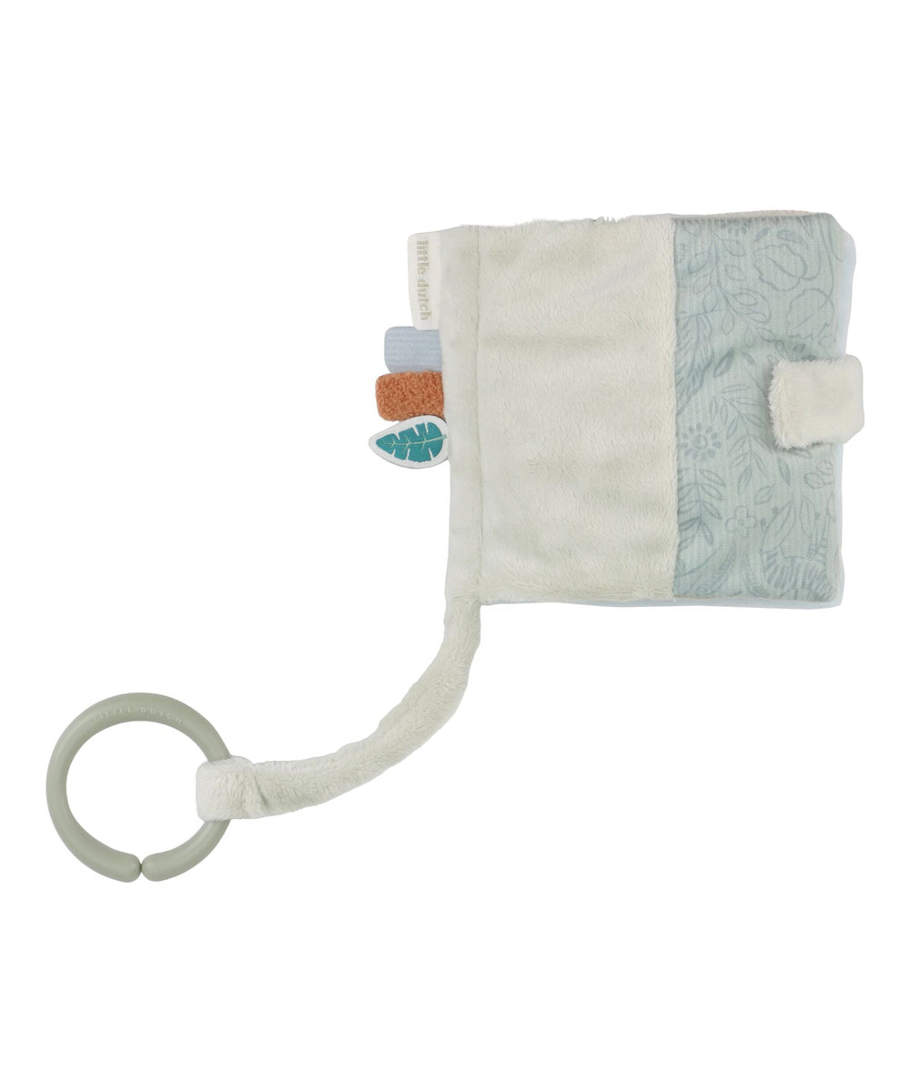 Livre d activites pour poussette en tissu safari friends little dutch.