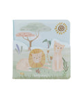 Livre de bain Safari Friends de Little Dutch sur fond blanc