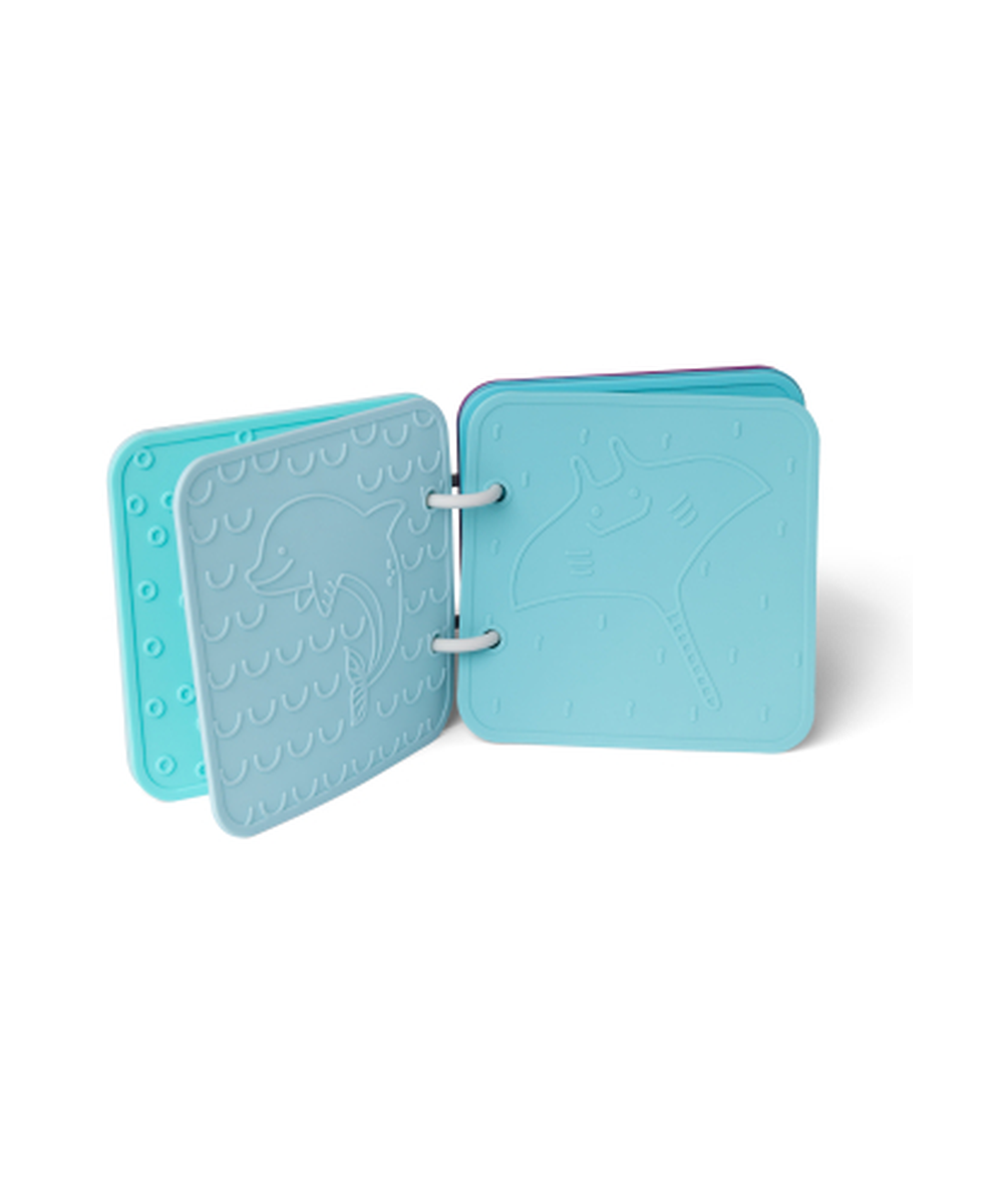 Livre de bain sensoriel bleu de Little L