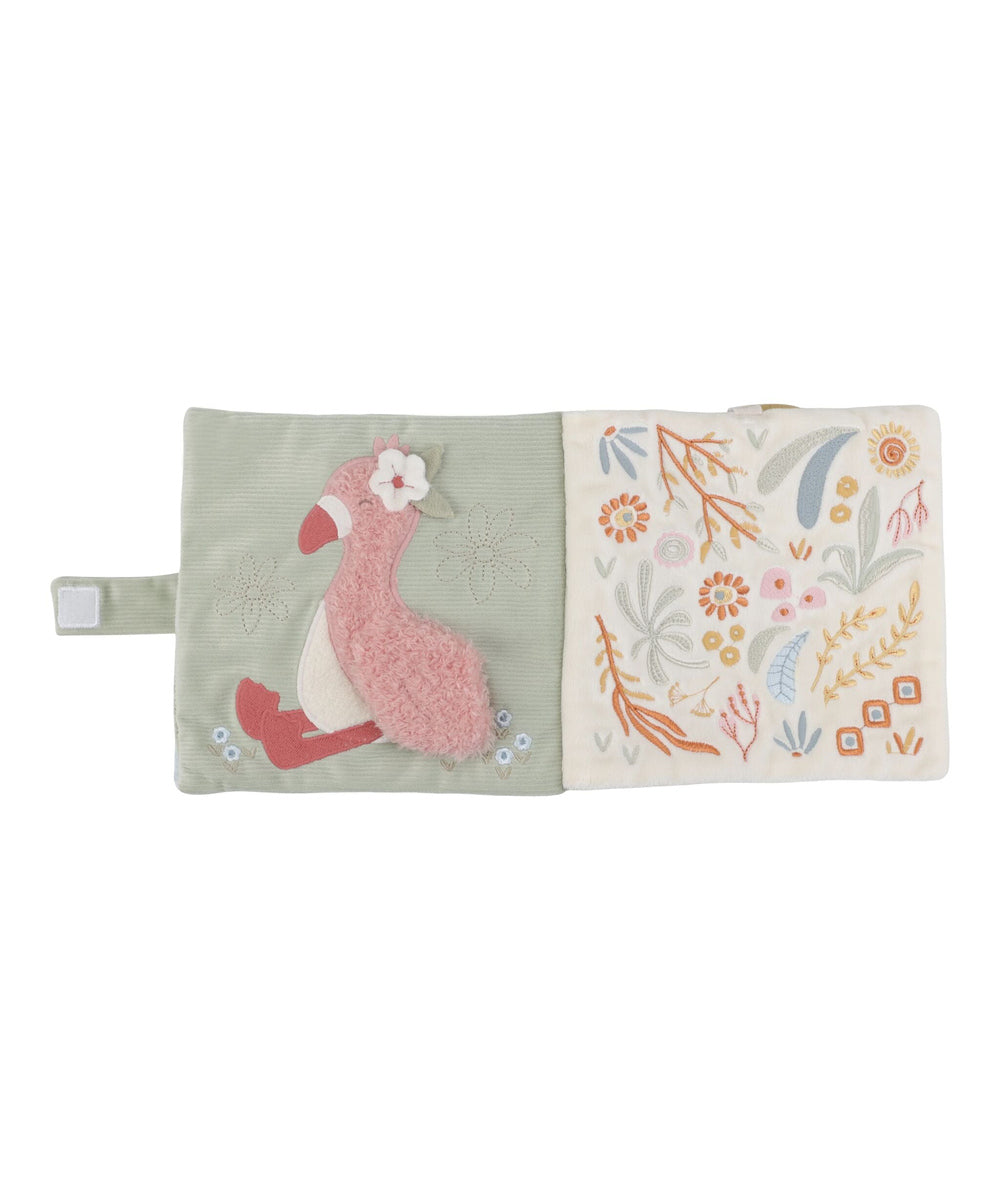 Livre tissu d'activités - Safari Friends de Little Dutch