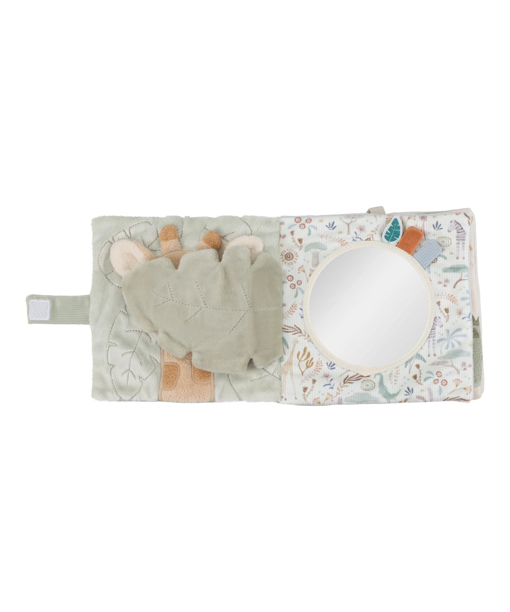 Livre tissu d'activités - Safari Friends de Little Dutch