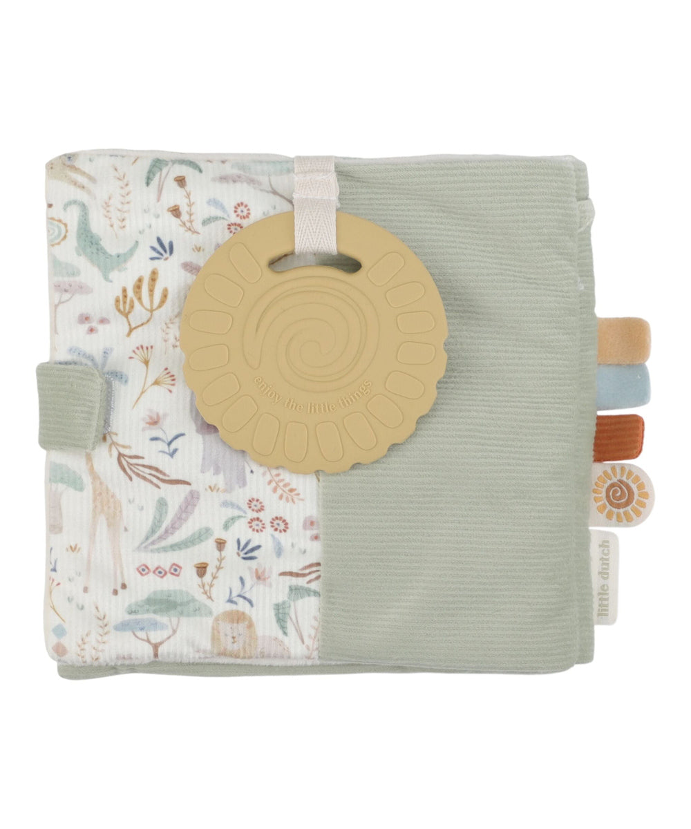 Livre tissu d'activités - Safari Friends de Little Dutch