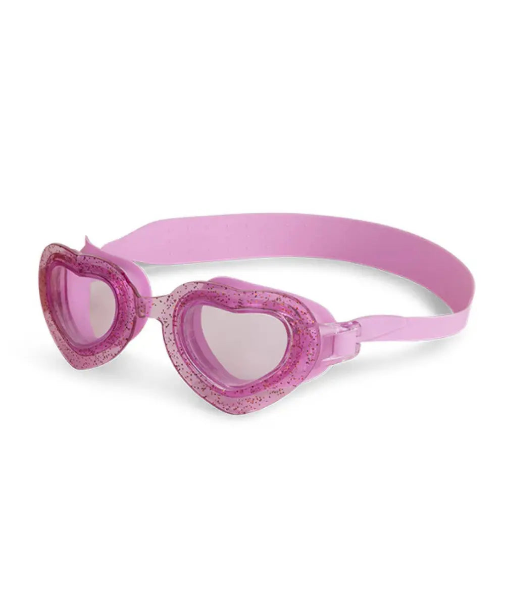 Lunettes de natation pour enfant Coeurs à Paillettes de la marque Swim Essentials
