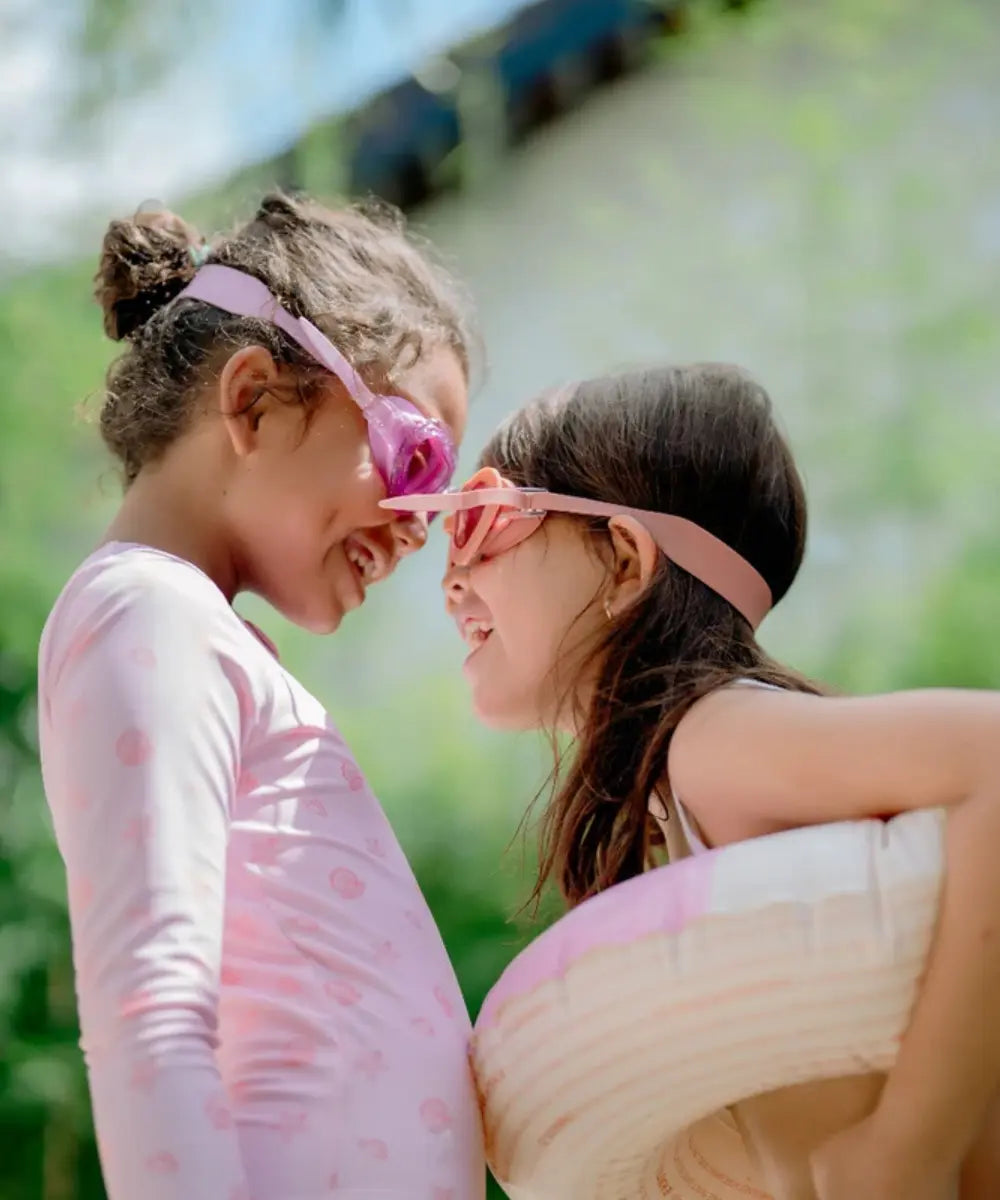 Lunettes de natation pour enfant Coeurs à Paillettes de la marque Swim Essentials