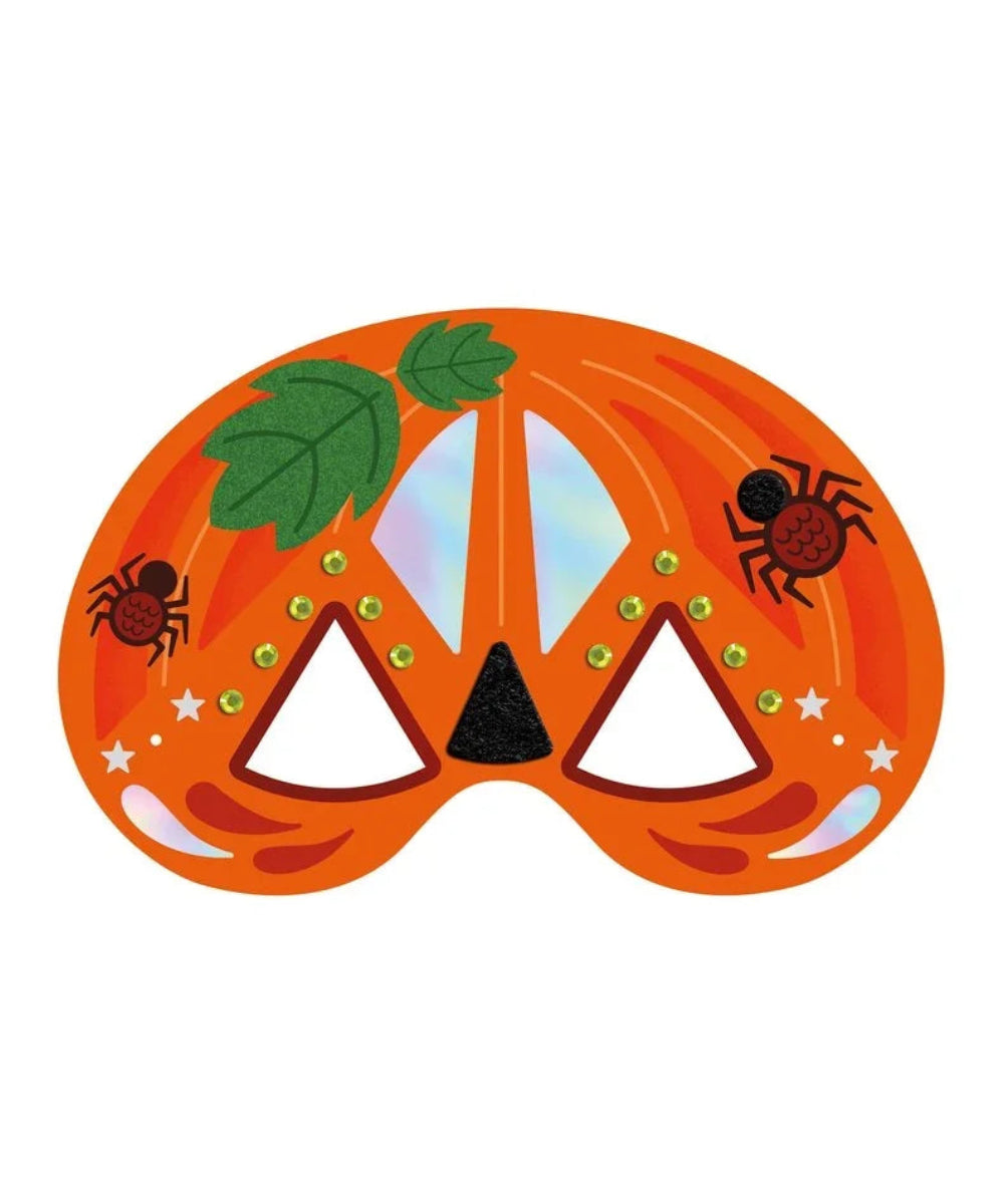 Vue produit de Ma pochette d'artiste - masques d'halloween de la marque Auzou, sur fond blanc