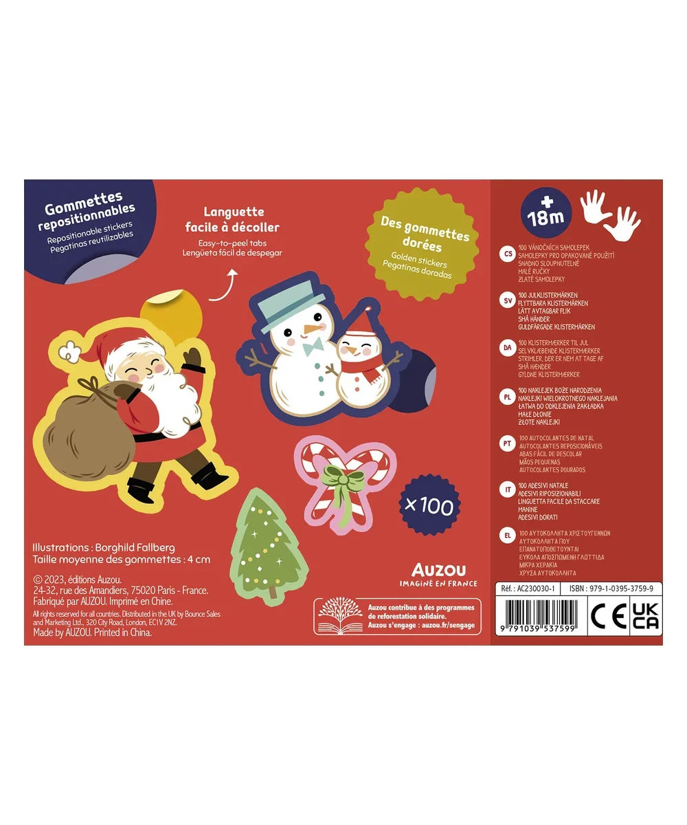 Ma Pochette de 100 Gommettes - Noël — Auzou — vue 4