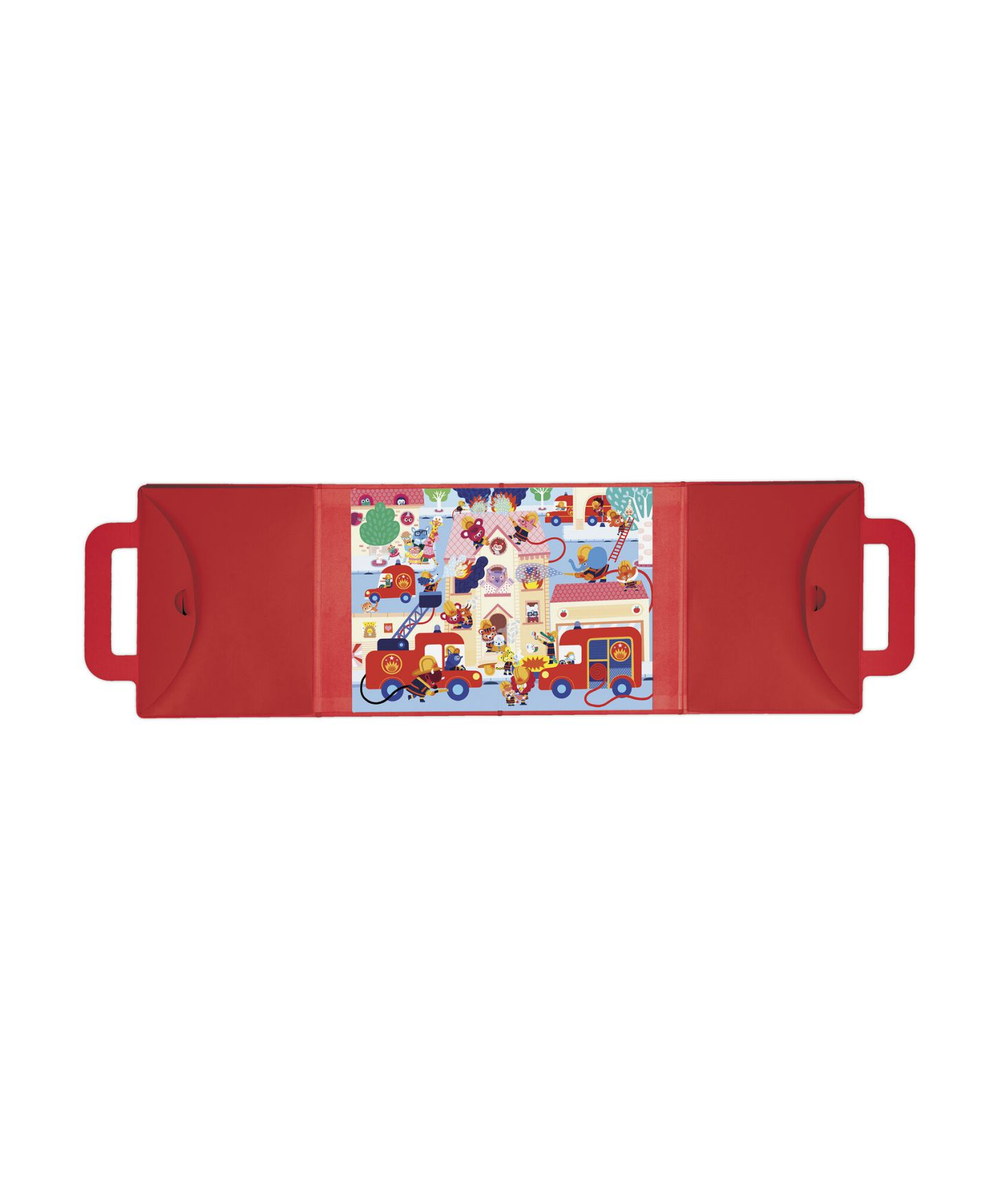 Magneti'Puzzle Pompiers 36 pièces de la marque Janod, sur fond blanc