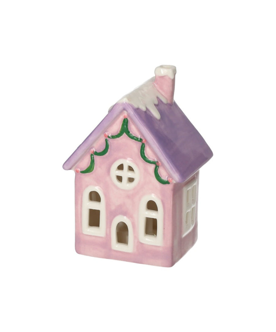 Maison lumineuse LED Mignon violette de Gift Company
