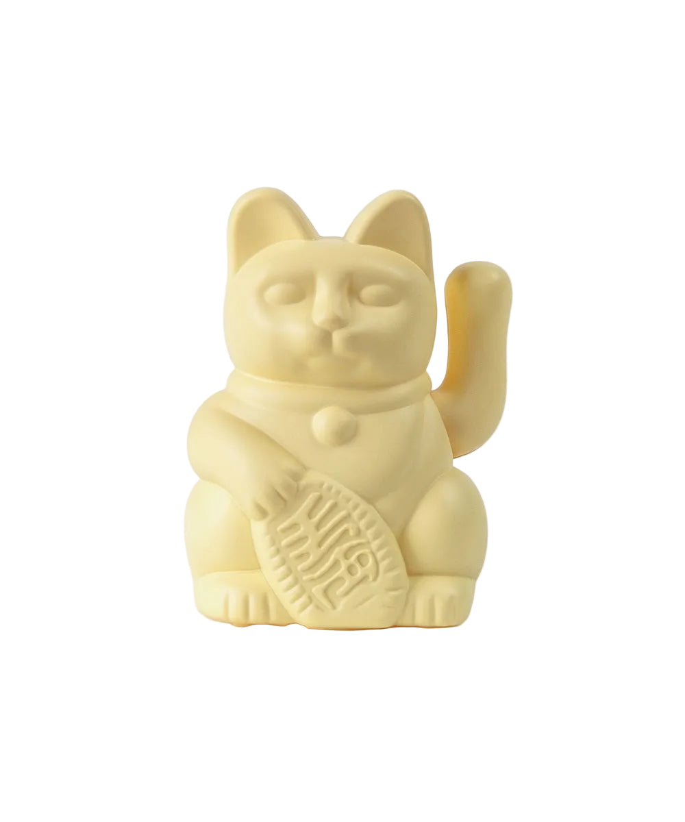 Lucky Cat solaire jaune, Maneki Neko prospérité de Donkey