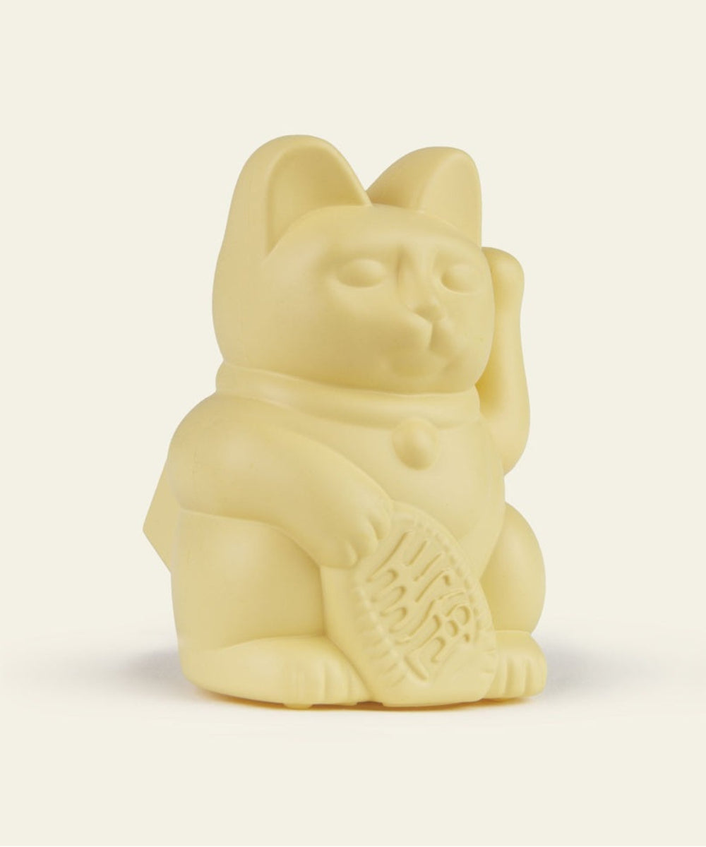 Lucky Cat solaire jaune, Maneki Neko prospérité de Donkey