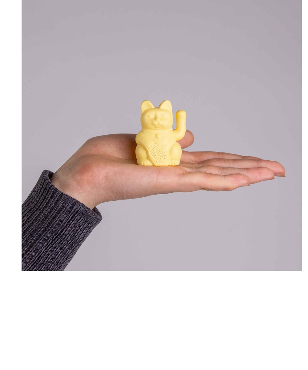 Lucky Cat solaire jaune, Maneki Neko prospérité de Donkey