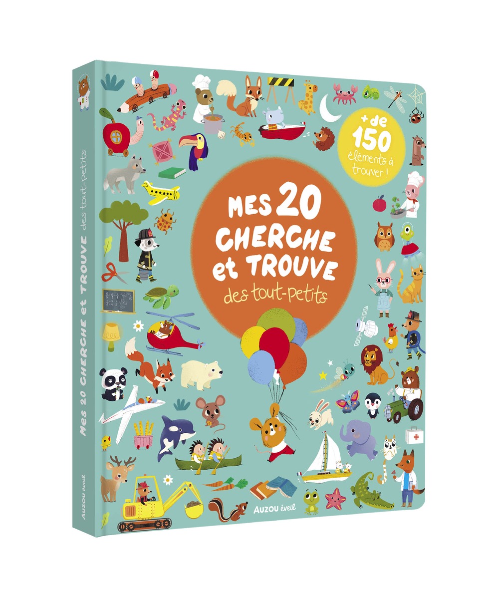 Mes 20 cherche et trouve des tout-petits — Auzou — couverture du produit