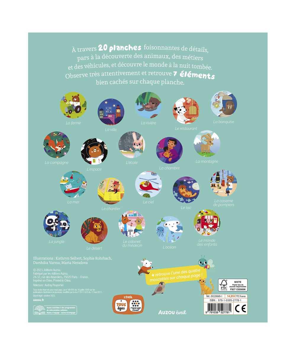 Mes 20 cherche et trouve des tout-petits — Auzou — vue 2