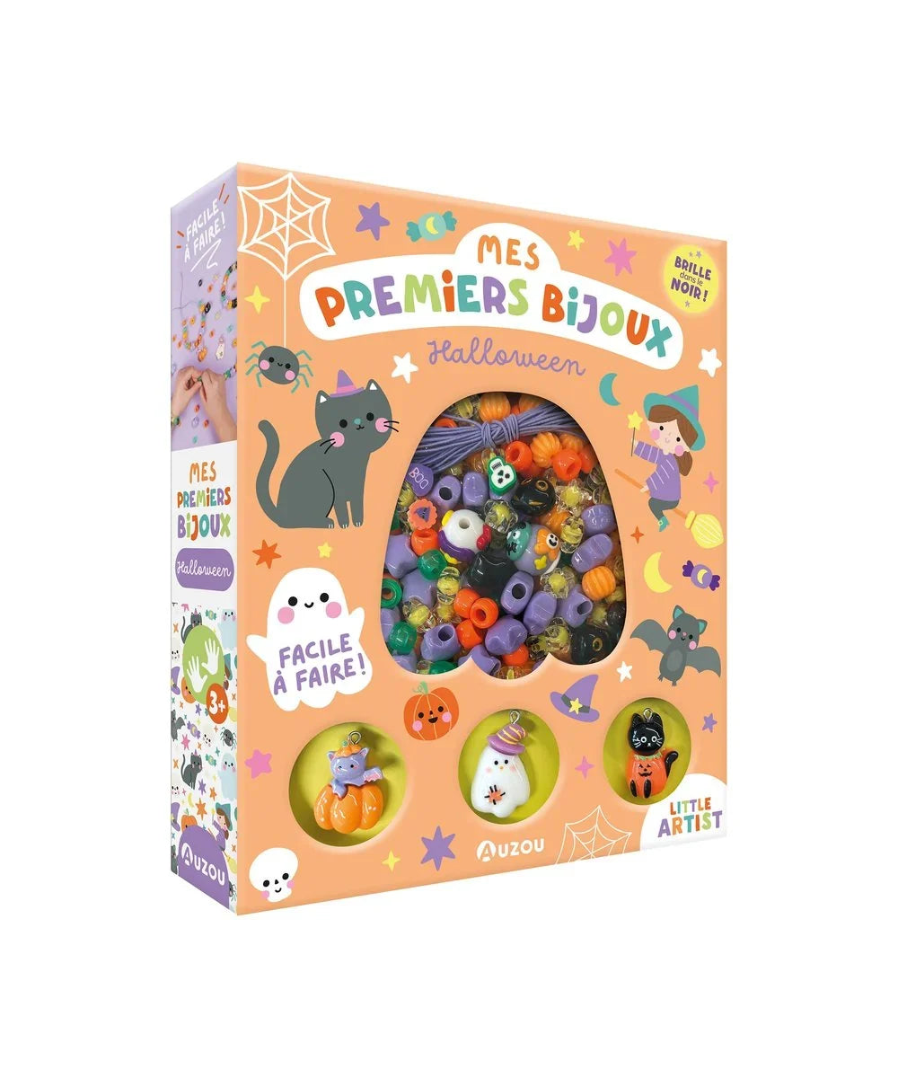 Mes premiers bijoux - halloween de la marque Auzou, sur fond blanc