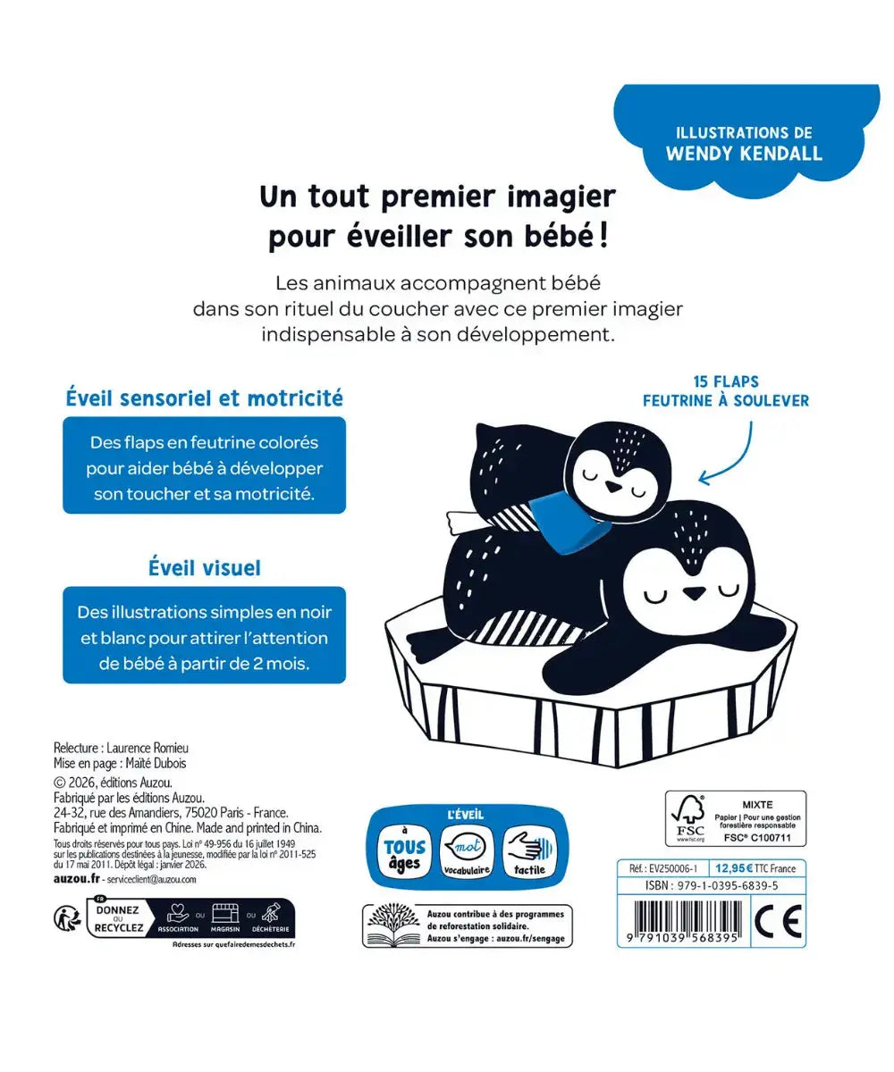 Mes premiers flaps - Au dodo | Auzou Auzou