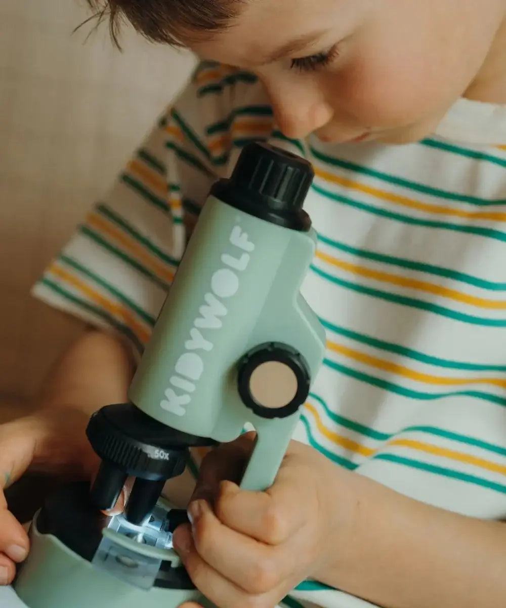 Microscope portable Kidymicroscope vert Kidywolf