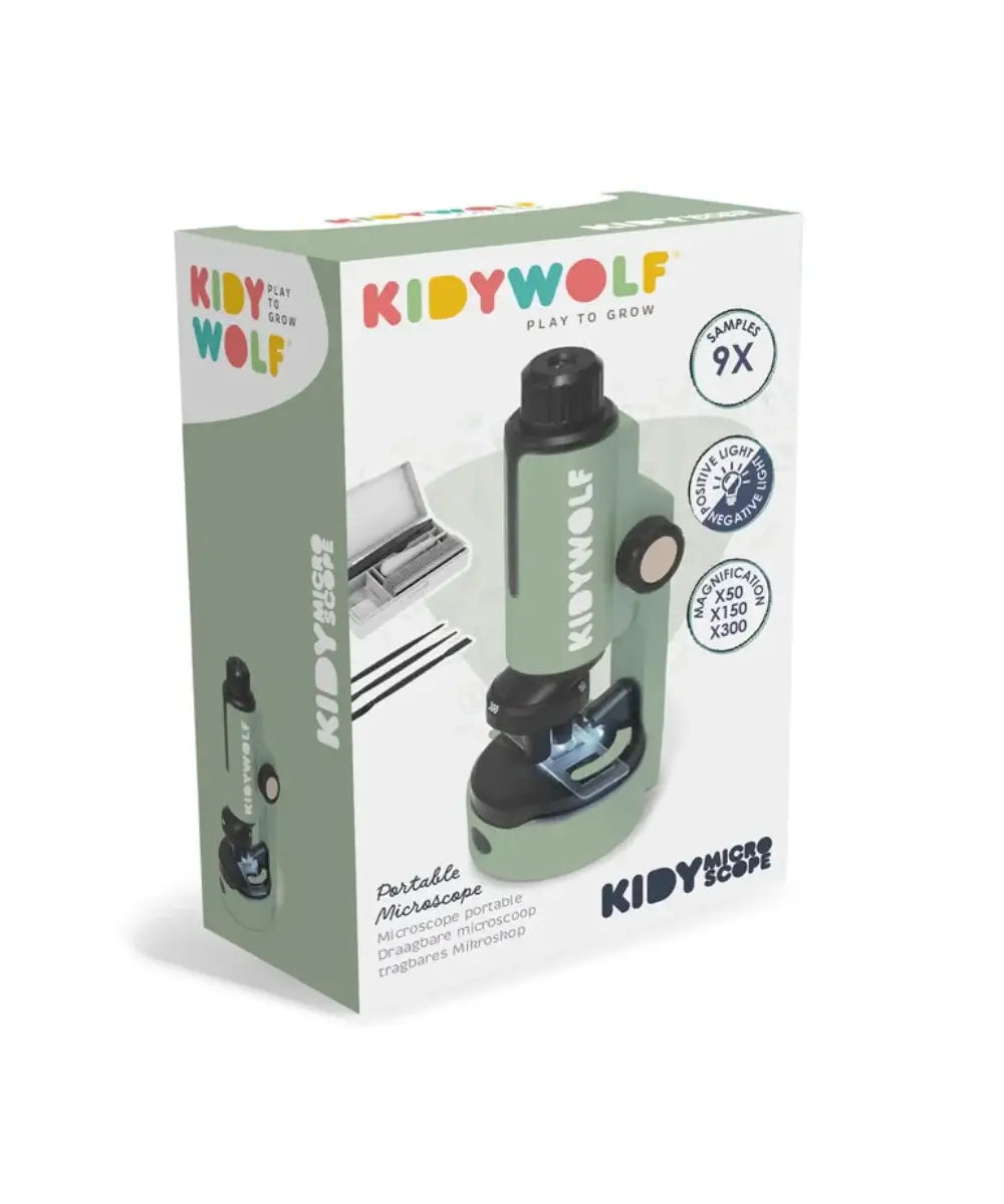 Microscope portable Kidymicroscope vert Kidywolf
