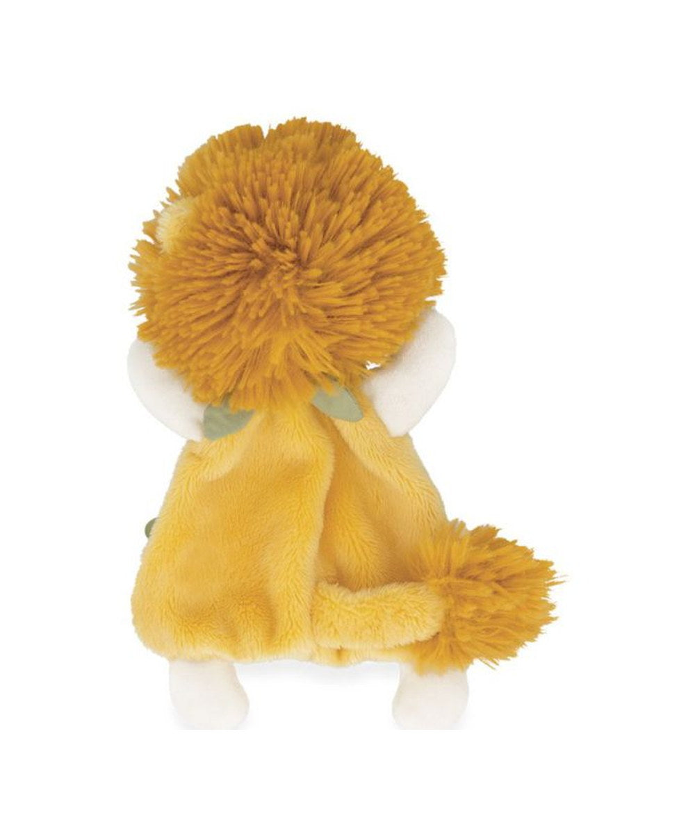 Mini doudou Lion Nougat 18 cm de la marque Kaloo, sur fond blanc