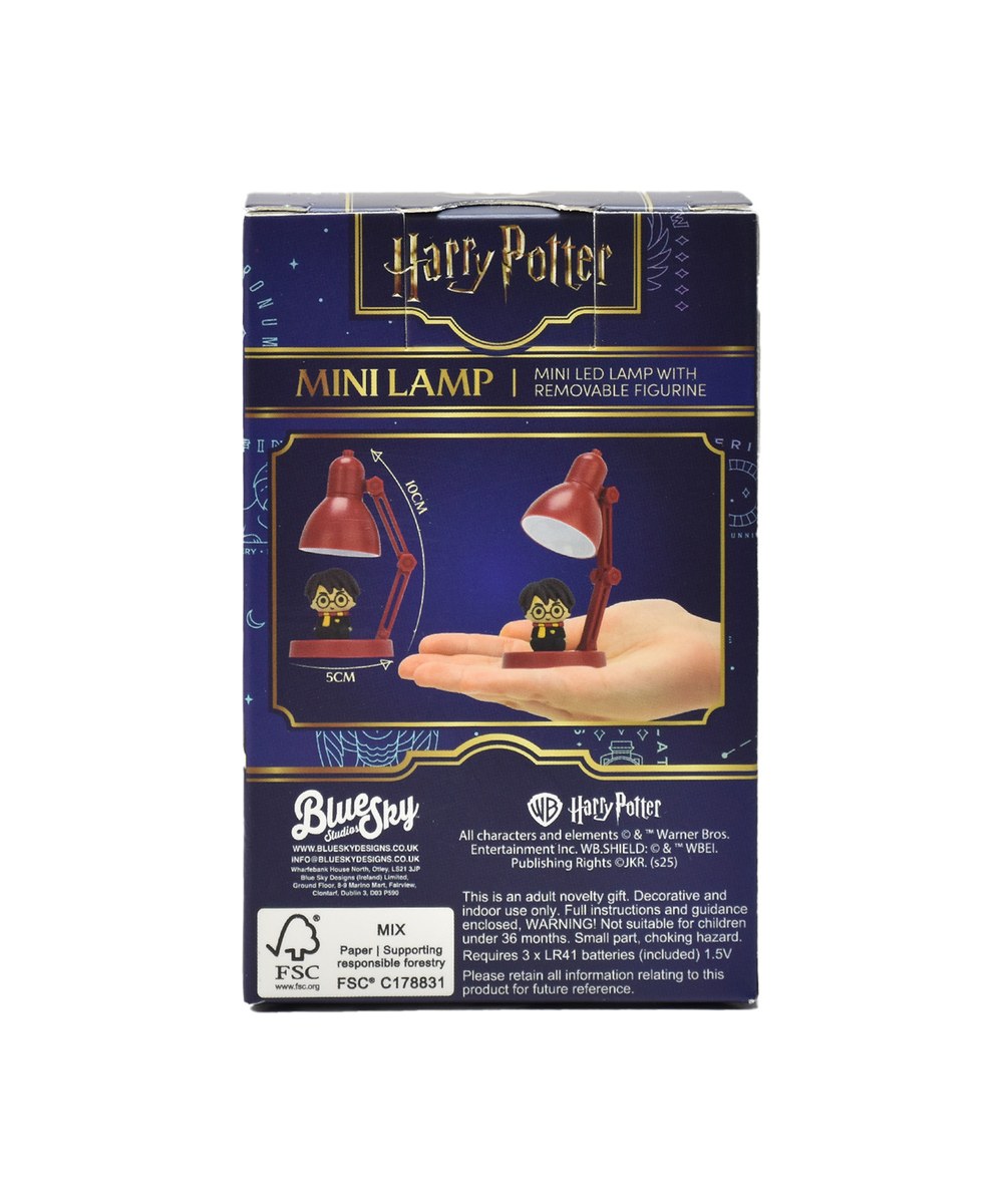 Mini lampe Harry Potter Lieu magique fond blanc