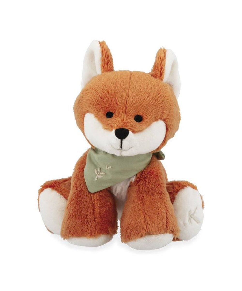 Mini peluche Renard Paprika 13 cm de la marque Kaloo, sur fond blanc