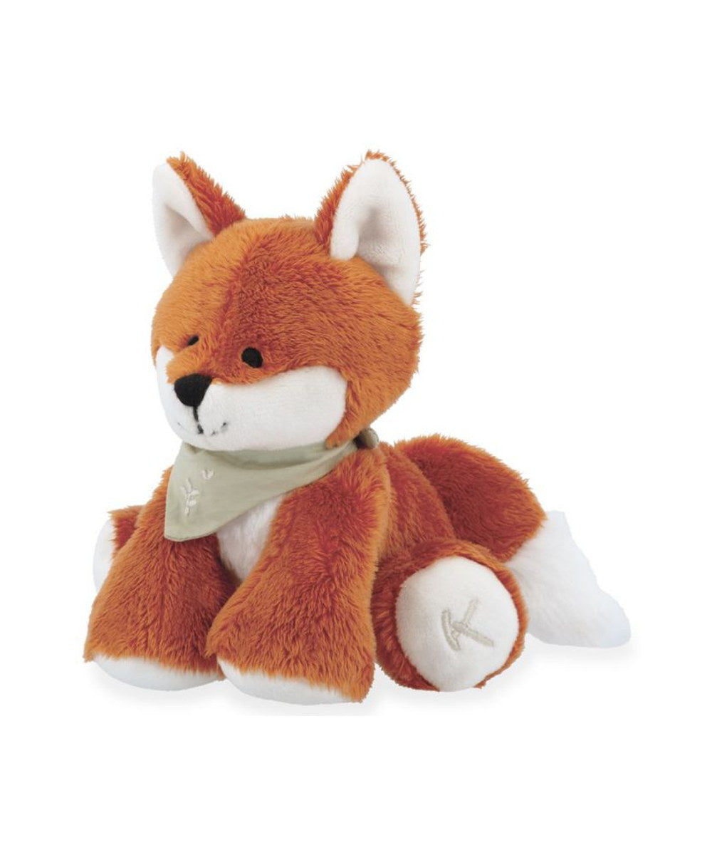 Mini peluche Renard Paprika 13 cm de la marque Kaloo, sur fond blanc