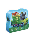 Mini puzzle 12 pieces go le gorille crocodile creek avec boite silhouette.