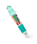 Mini Stylo bille 4 couleurs Dinosaure