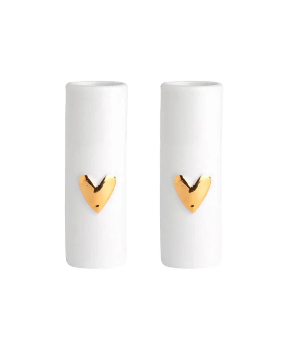 Set de minis vases Coeurs dorés de la marque Räder