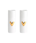 Set de minis vases Coeurs dorés de la marque Räder