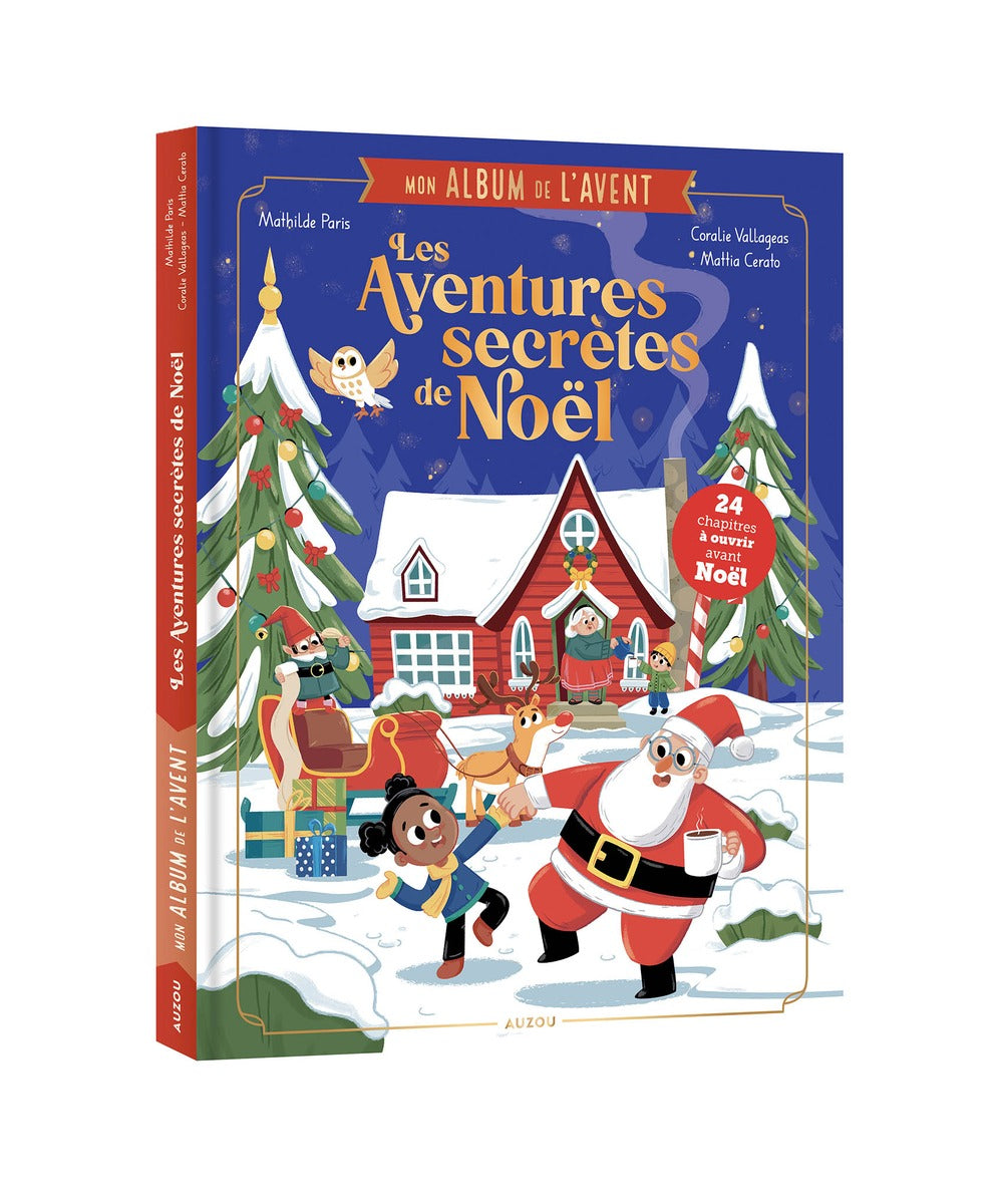 Mon album de l’Avent - Les aventures secrètes de Noël — Auzou — couverture du produit
