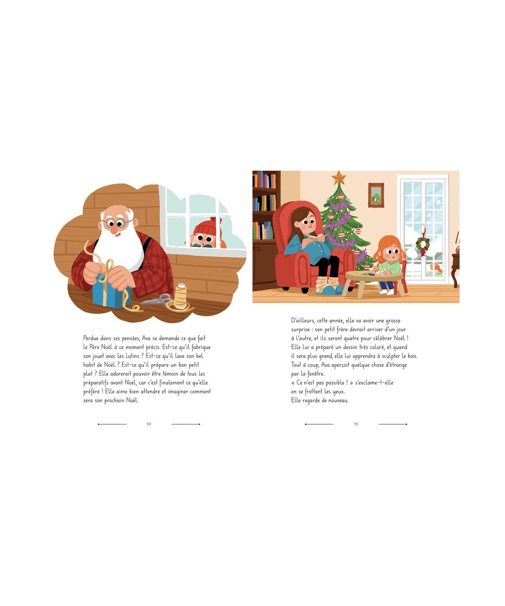Mon album de l’Avent - Les aventures secrètes de Noël — Auzou — vue 3