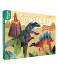 Boîte du coffret créatif pour enfant Mon coffret d'artiste mes dinosaures à construire illustré par Maude Guesne