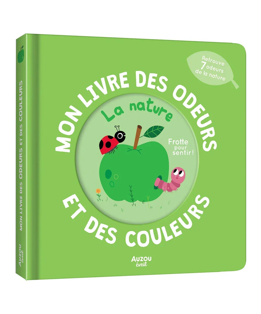 Mon Livre des Odeurs et des Couleurs - La Nature — Auzou — couverture du produit
