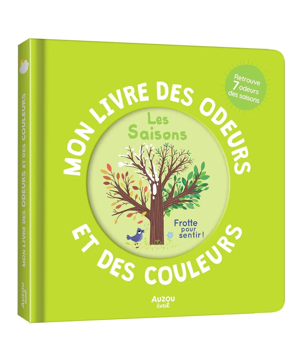 Mon Livre des Odeurs et des Couleurs - Les Saisons — Auzou — couverture du produit