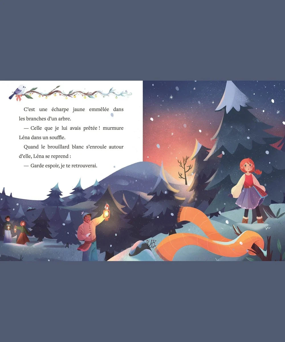 Vue en situation de Mon premier conte de l’avent - la reine des neiges -le conte d'andersen comme vous ne l'avez jamais lu ! de la marque Auzou