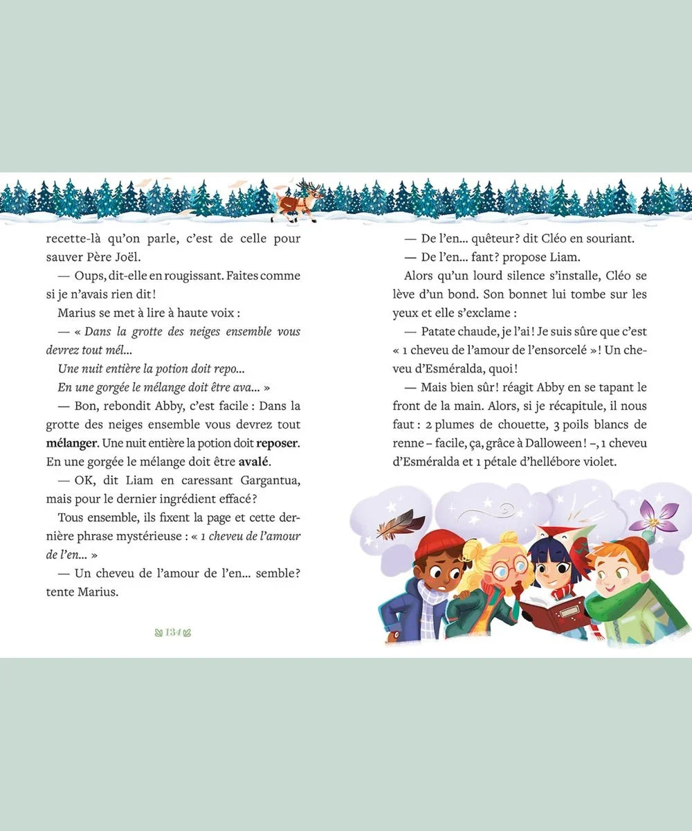 Vue en situation de Mon roman de l'avent - la magie de noël de la marque Auzou