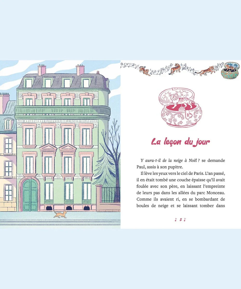 Vue en situation de Mon roman de l'avent - un noël à paris de la marque Auzou