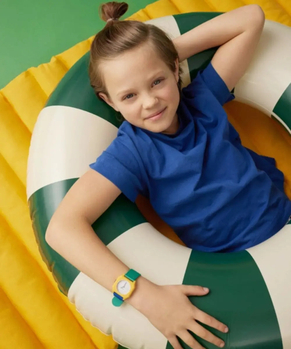 Montre adulte et enfant Banana Haven de la marque française Mini Kyomo