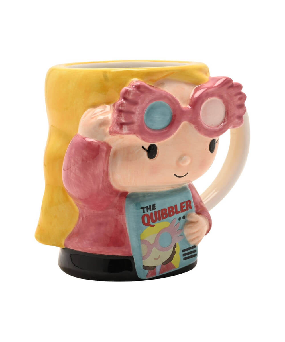Mug 3D Luna Lovegood Harry Potter, sélection Merci Léonie, sur fond blanc