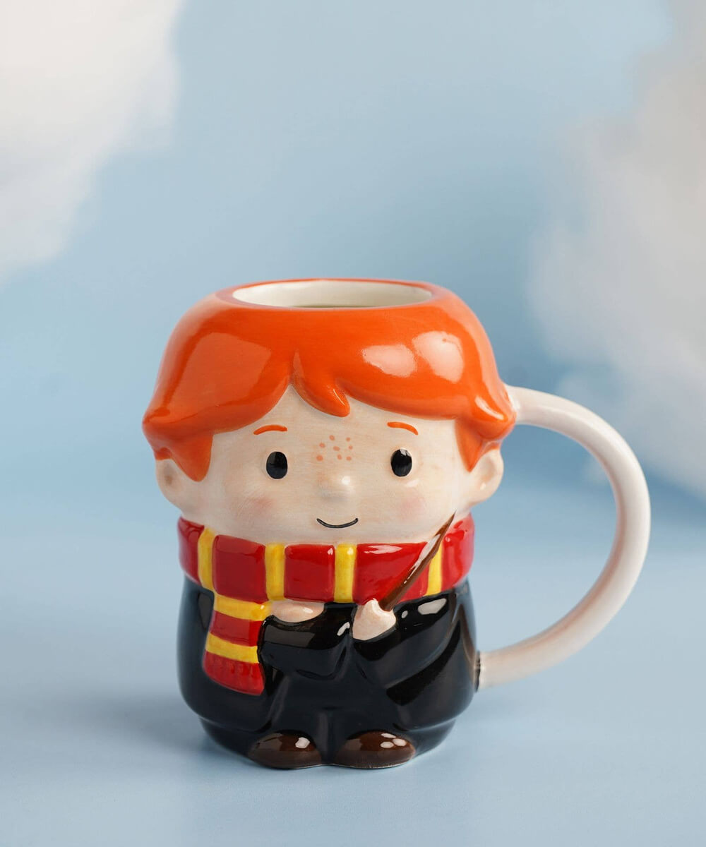 Mug 3D Ron Weasley Harry Potter, sélection Merci Léonie, en mise en scène