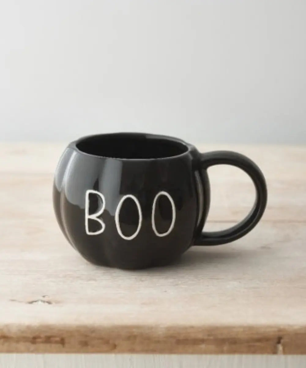Mug Boo Citrouille noire